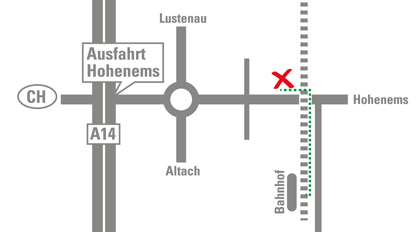 anfahrt