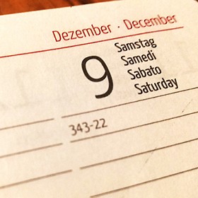 Freitag und Samstag geschlossen